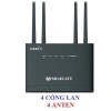 Bộ phát WiFi 4G LTE TENDA 4G05 Mixie - 3 LAN, 4 Antenna, Lắp Camera Xe Khách - Giá 898k 9
