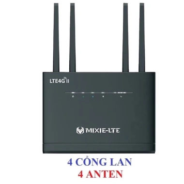 Bộ phát WiFi 4G LTE TENDA 4G05 Mixie - 3 LAN, 4 Antenna, Lắp Camera Xe Khách - Giá 898k 9