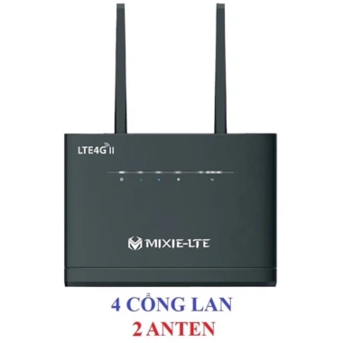 Bộ phát WiFi 4G LTE TENDA 4G05 Mixie - 3 LAN, 4 Antenna, Lắp Camera Xe Khách - Giá 898k 10