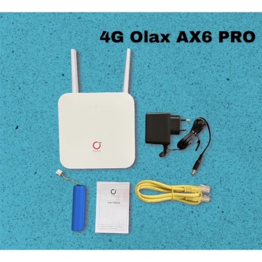 Bộ phát wifi 4G Olax Ax6 Pro cắm điện kèm pin sạc 12h - Giá chỉ 850.000đ 9 Bộ phát wifi 4G Olax Ax6 Pro cắm điện kèm pin sạc 12h - Giá chỉ 850.000đ 9