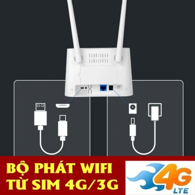 Bộ phát wifi 4G/3G B311 tốc độ 300Mbps, mạnh, bền, cắm 24/24 - Giá chỉ 699.000đ 7 Bộ phát wifi 4G/3G B311 tốc độ 300Mbps, mạnh, bền, cắm 24/24 - Giá chỉ 699.000đ 7