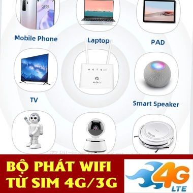 Bộ phát wifi 4G/3G B311 tốc độ 300Mbps, mạnh, bền, cắm 24/24 - Giá chỉ 699.000đ