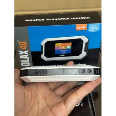 Bộ phát WiFi 4G/5G OLAX MT80 bỏ túi di động, màn hình, WiFi 6, sạc Type-C, hỗ trợ anten ngoài - Giá chỉ 579.000₫