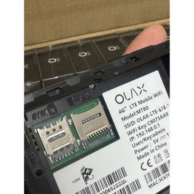 Bộ phát WiFi 4G/5G OLAX MT80 bỏ túi di động, màn hình, WiFi 6, sạc Type-C, hỗ trợ anten ngoài - Giá chỉ 579.000₫