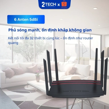 Bộ Phát Wifi 4G/5G Sim Data R29 B688 – Tốc độ 300Mbps, 4 Cổng LAN/WAN, Bảo hành 12 Tháng, Giá chỉ 849.000₫ 2