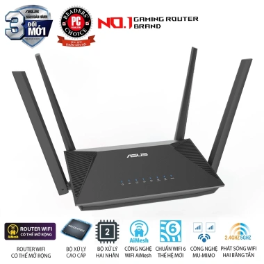 Bộ phát WiFi ASUS RT-AX52 WiFi 6 AX1.800 AI-Mesh - Giá ưu đãi 970.000 VND 3