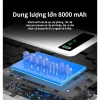 Bộ Phát Wifi Di Động 4G 8.000mAh - Sạc Dự Phòng Nhỏ Gọn, Kết Nối 300Mbps Trên Xe, Giá 399k 7