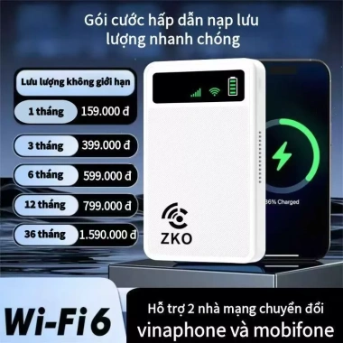 Bộ Phát Wifi Di Động 4G 8.000mAh - Sạc Dự Phòng Nhỏ Gọn, Kết Nối 300Mbps Trên Xe, Giá 399k 10
