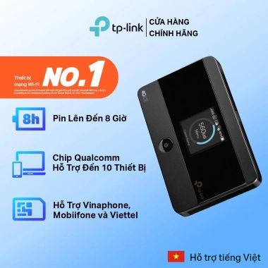 Bộ Phát Wifi Di Động TP-Link M7.350 3G/4G LTE Pin 8h Liên Tục - Giá 1.459.000₫