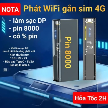 Bộ Phát Wifi Olax MT30 Sim 4G PIN TABWD MF980L MT10 cầm tay tiện lợi 645.000đ 9
