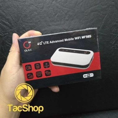 Bộ phát wifi sim 4G LTE Olax MF985 150Mbps WiFi 6, Pin 3.000mAh - Chính hãng, giảm còn 610.000₫ 2