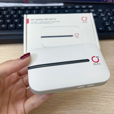 Bộ Phát Wifi Sim 4G Olax - 3.000mAh, 150Mbps, Kết Nối 10 Thiết Bị, 550.000 VND