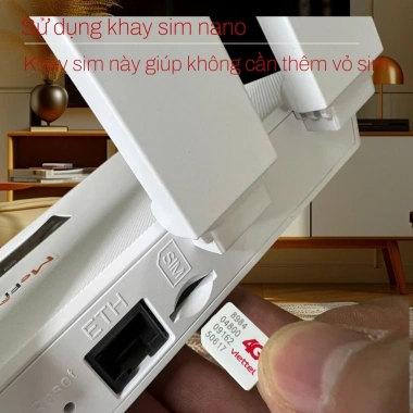 Bộ phát wifi sim 4G R611: WiFi 6 cho xe, văn phòng, giảm còn 529.000đ 4