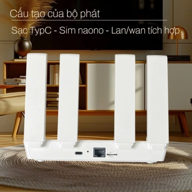 Bộ phát wifi sim 4G R611: WiFi 6 cho xe, văn phòng, giảm còn 529.000đ 7