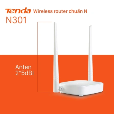 Bộ Phát WiFi Tenda N301 chuẩn N 300Mbps - Hàng chính hãng, giá chỉ 239.000 VND 2