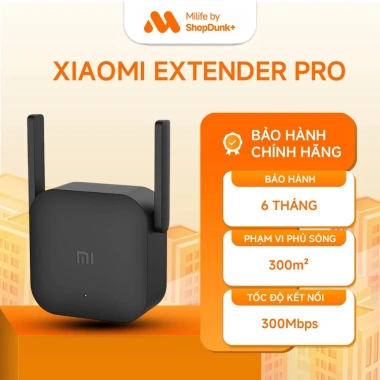 Bộ Phát Wifi Xiaomi Extender Pro CE - 400k, BH 12 tháng, Tăng tốc, phủ sóng rộng Bộ Phát Wifi Xiaomi Extender Pro CE - 400k, BH 12 tháng, Tăng tốc, phủ sóng rộng