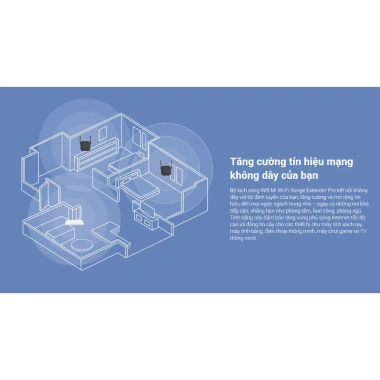 Bộ Phát Wifi Xiaomi Extender Pro CE - 400k, BH 12 tháng, Tăng tốc, phủ sóng rộng 3 Bộ Phát Wifi Xiaomi Extender Pro CE - 400k, BH 12 tháng, Tăng tốc, phủ sóng rộng 3