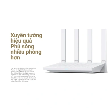 Bộ Phát Wifi Xiaomi Router AXT3.000 trắng - WiFi 6 tốc độ 3.000Mbps, phủ sóng rộng, BH 6 tháng, giảm giá 1.190.000 VND 6