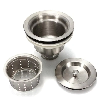 Bộ phễu thoát inox 110mm-140mm cho chậu rửa bát, bầu xả hộc chén, giá ưu đãi 65k