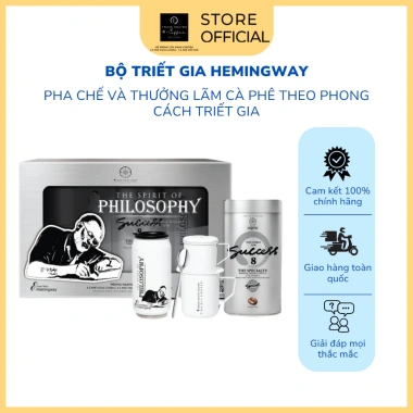 Bộ Philosophy Hemingway - Trung Nguyên Tinh Thần Triết Gia, 1,230,000 VND