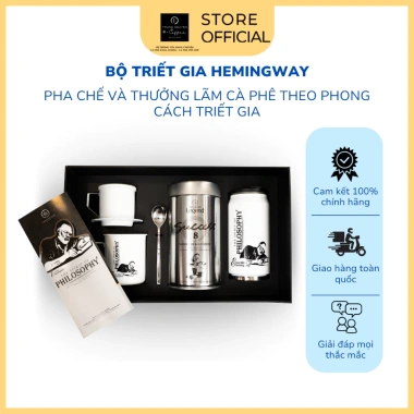 Bộ Philosophy Hemingway - Trung Nguyên Tinh Thần Triết Gia, 1,230,000 VND