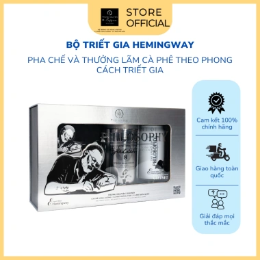 Bộ Philosophy Hemingway - Trung Nguyên Tinh Thần Triết Gia, 1,230,000 VND