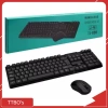 Bộ phím chuột không dây TJ 808 mini G1.000 - bảo hành 6 tháng, lỗi 1 đổi 1, chỉ 170k 2