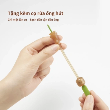 Bộ phụ kiện bình tập hút, bình sữa 300ml Thyseed - Chỉ 72.000 cho bé dưới 6 tháng 8
