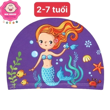Bộ phụ kiện bơi cho bé: nón, mắt kính, phao tay, áo phao - Tập bơi và đi biển, chỉ 39.000₫ 4