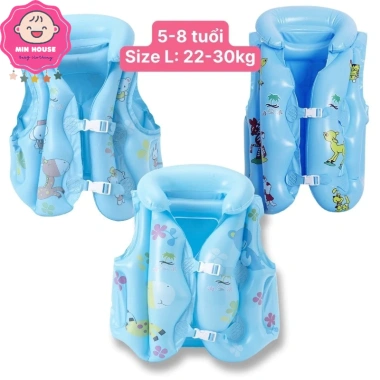 Bộ phụ kiện bơi cho bé: nón, mắt kính, phao tay, áo phao - Tập bơi và đi biển, chỉ 39.000₫ 6