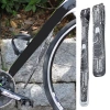 Bộ phụ kiện chắn bùn đa năng cho xe đạp leo núi - Splash guard trước sau, bảo vệ mát mẻ, giá ưu đãi 153k 3