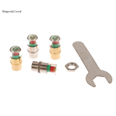 Bộ Phụ Kiện DIY Đồng Hồ Đo Áp Suất Lốp Xe Ô Tô - Cảnh Báo, Giám Sát Van Cảm Biến Ngoài 2