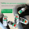 Bộ Phụ Kiện DIY Đồng Hồ Đo Áp Suất Lốp Xe Ô Tô - Cảnh Báo, Giám Sát Van Cảm Biến Ngoài 3