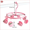 Bộ phụ kiện ký túc xá sinh viên N & X màu hồng dễ thương - dâu tây, móc treo quần áo hình trái tim, kẹp tất & kẹp đồ lót - Giá ưu đãi 54.560 VND 9