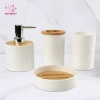 Bộ Phụ Kiện Phòng Tắm Nhựa Đầy Đủ: Giá Đỡ Bàn Chải, Đĩa Xà Phòng, Trang Trí Gia Đình và Khách Sạn - Giá Ưu Đãi 6