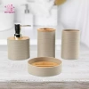 Bộ Phụ Kiện Phòng Tắm Nhựa Đầy Đủ: Giá Đỡ Bàn Chải, Đĩa Xà Phòng, Trang Trí Gia Đình và Khách Sạn - Giá Ưu Đãi 9