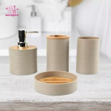 Bộ Phụ Kiện Phòng Tắm Nhựa Đầy Đủ: Giá Đỡ Bàn Chải, Đĩa Xà Phòng, Trang Trí Gia Đình và Khách Sạn - Giá Ưu Đãi 9
