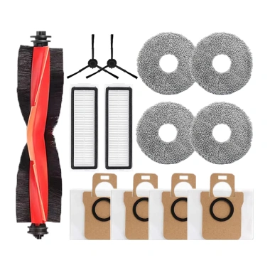 Bộ phụ kiện Robot hút bụi Xiaomi X20 Max X20 Pro: chổi chính, chổi cạnh, khăn lau, bộ lọc, túi bụi - Giá ưu đãi 239.800₫