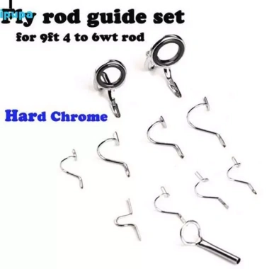 Bộ phụ kiện sửa chữa cần câu fly fishing, nhẫn guide đa kích cỡ, giá chỉ 103.400 VND 3 Bộ phụ kiện sửa chữa cần câu fly fishing, nhẫn guide đa kích cỡ, giá chỉ 103.400 VND 3