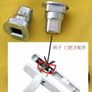 Bộ phụ kiện tay nắm cửa hợp kim nhôm Broken Bridge đa năng – Kết nối cửa sổ, nhựa thép DGOR, giảm giá từ 151,213đ còn 126,011đ 2