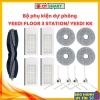 Bộ Phụ Kiện Yeedi Floor 3 Station - Khăn, Lọc Bụi, Chổi Chính & Cạnh Giá 40k