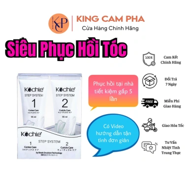 Bộ Phục Hồi Tóc Không Nhiệt Kochi Nhật Bản 450ml x2 - Hàng Chính Hãng Giá 850.500₫ 9