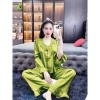 Bộ pijama bèo tròn 4 nơ nhỏ tay dài, quần dài túi, quần sâu freesize 40-80kg 165.000₫ 3