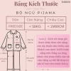 Bộ pijama dài tay chất đũi xốp caro xinh, cổ bèo, quần dài - Set ngủ nữ CARY 113k 3