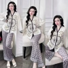 Bộ Pijama Dài Tay Nữ Bigsize AMAKA Lụa Latin Cao Cấp, Mềm Mại, Xinh Xắn - Giá 219k 7