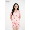 Bộ Pijama Đùi Cộc Nữ VADESI Lụa Luxury Mùa Hè Sang Đẹp Mát Mềm Giá chỉ 270.000₫ 2