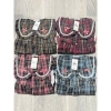 Bộ pijama kẻ dạ tay dài, quần dài charm mèo xinh xắn cho bé 40-80kg giá 179.000 4