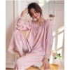 Bộ pijama lụa Quảng Châu cao cấp, dài tay phối ren công chúa xinh xắn - Giá 239.000đ 5