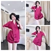 Bộ pijama mặc nhà cổ nhọn, nút đôi, tay ngắn, quần đùi chữ A 2 túi sâu chất liệu cao cấp 40-65kg giá 235.620 VND 8