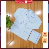 Bộ Pijama nam trung niên 10 màu dài tay thu đông kẻ ông già vải đẹp - Giá 130k 3